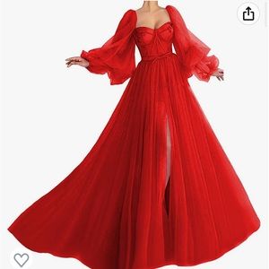 Xl large Red Prom dress